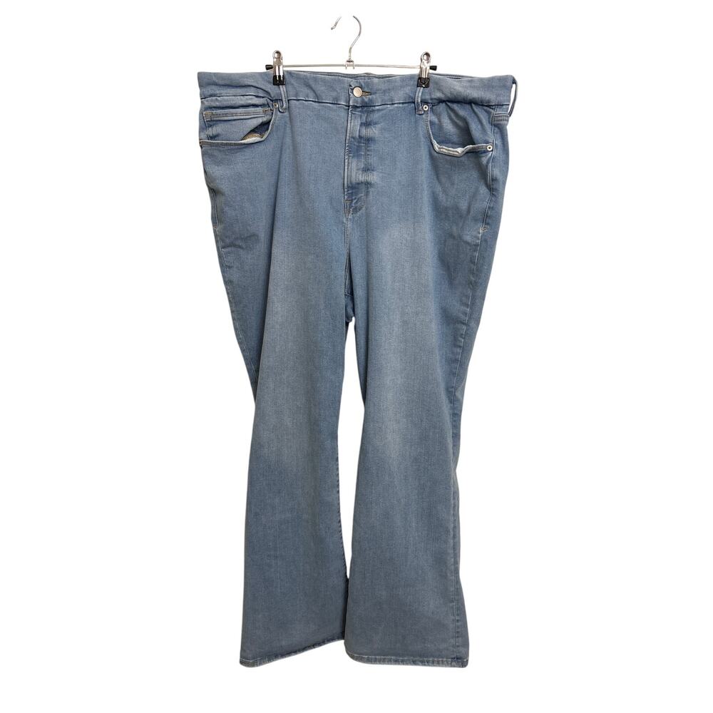 Good American Classic Bootcut Jeans Womens 28-32 Always Fits Indigo High Rise